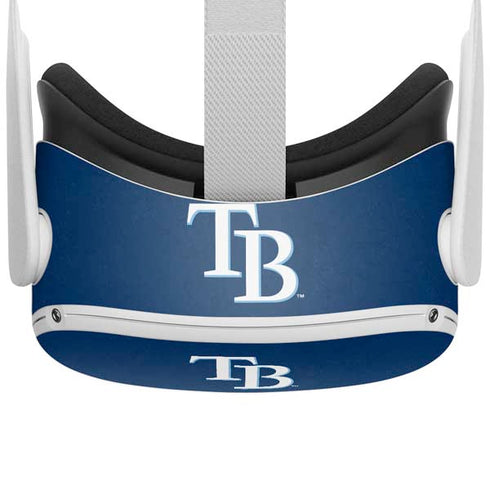 MLB Tampa Bay Rays - Solid Distressed Oculus Quest 2 Skin